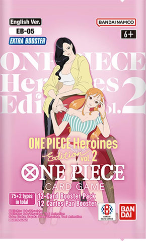 One Piece Card Game EB-05 Heroines Edition Vol.2 Extra Booster Pack (Release Date 30 Oct 2026)