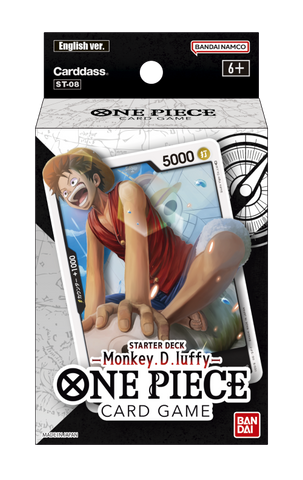 One Piece Card Game Monkey D Luffy (ST-08) Starter Deck (Release Date 11 Aug 2023)