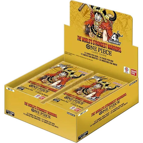 One Piece Card Game OP-17 The World's Strongest Warriors Booster Box (Release Date 28 Aug 2026)
