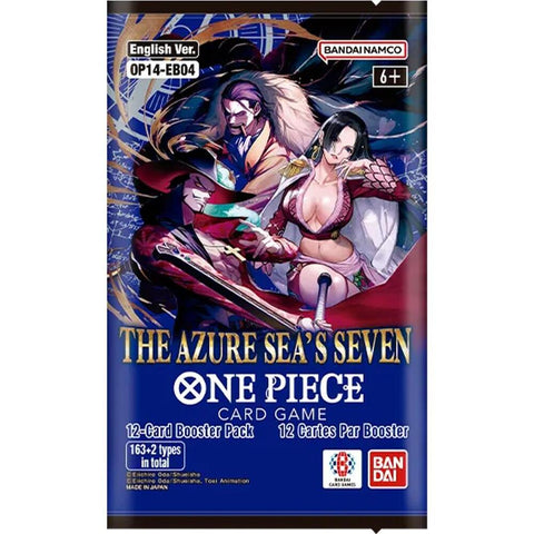 One Piece Card Game OP14-EB04 The Azure Sea's Seven Booster Pack (Release Date 16 Jan 2026)