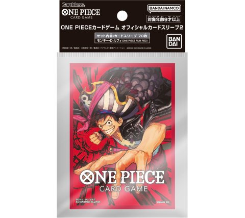 One Piece Card Game Official Sleeves Set 2-Monkey D. Luffy