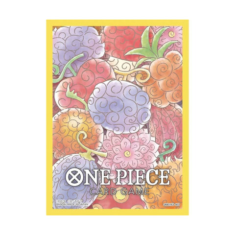 One Piece Card Game Official Sleeves Set 4-Devil Fruits (Release Date 29 Dec 2023)