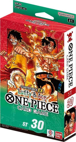 One Piece Card Game ST-30 Starter Deck EX – Luffy & Ace (Release Date 12 Jun 2026)