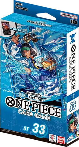 One Piece Card Game ST-33 Starter Deck BLUE Kuzan (Release Date 31 Jul 2026)