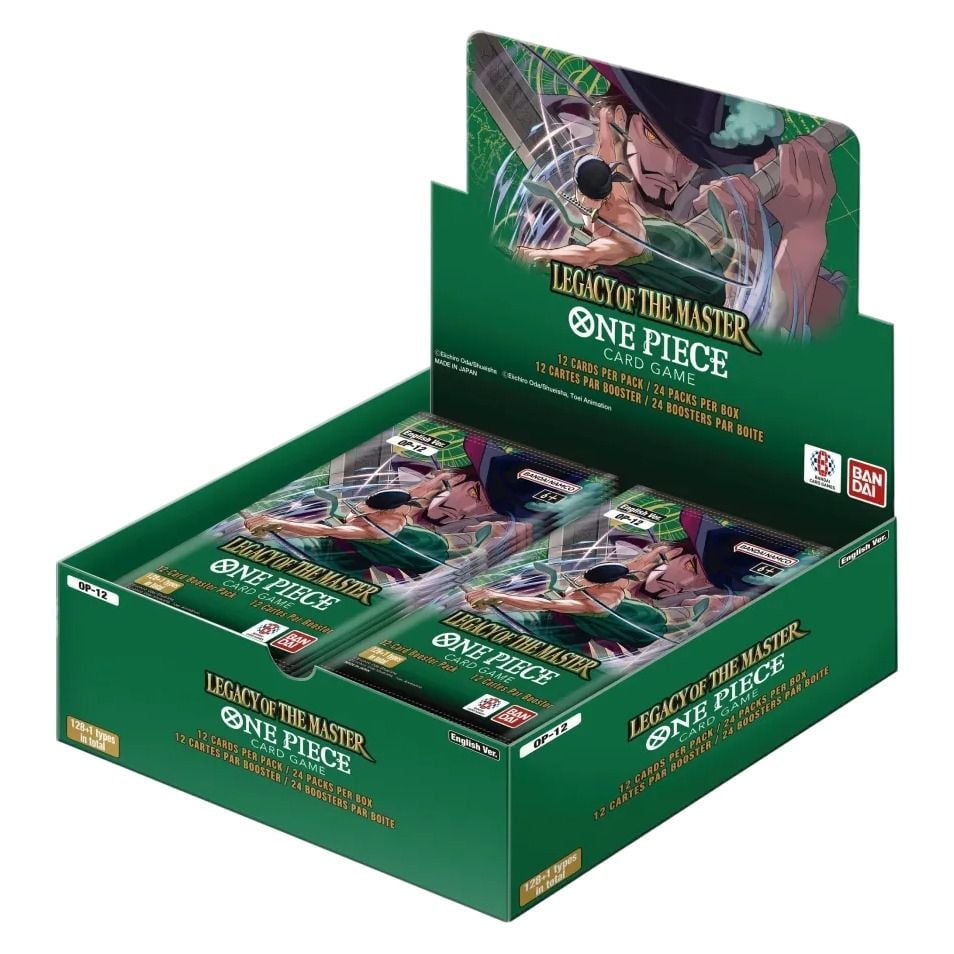 One piece - OP12- L'heritage du maitre - Boite de 24 booster sous blister One piece - OP12- L'heritage du maitre - Boite de 24 booster sous blister