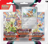 Blister de refuerzo de Llamas obsidianas 3 de Pokémon TCG Scarlet &amp; Violet 3 (fecha de lanzamiento: 11 de agosto de 2023)