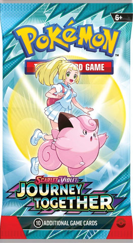 POKMON TCG Scarlet & Violet 9 Journey Together Booster Pack (Release The Games Corner POKMON TCG Scarlet & Violet 9 Journey Together Booster Pack (Release The Games Corner