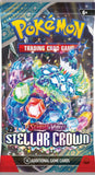 Paquete de refuerzo Corona Estelar Escarlata y Violeta de JCC POKÉMON (fecha de lanzamiento: 13 de septiembre de 2024)