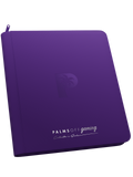 Palms Off Gaming - Collector's Series 12 Pocket SIDE LOADER Zip Trading Card Binder - PURPLE