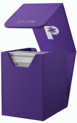 Palms Off Gaming - Collector's Series Graded Card Storage Case - Small - PURPLE