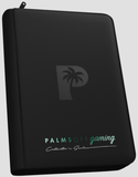 Palms Off Gaming - Collector's Series SIDE LOADER Zip Binder 9 Pocket - BLACK