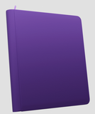 Palms Off Gaming - STEALTH 12 Pocket SIDE LOADER Zip Trading Card Binder - PURPLE