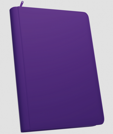 Palms Off Gaming - STEALTH 9 Pocket SIDE LOADER Zip Trading Card Binder - PURPLE