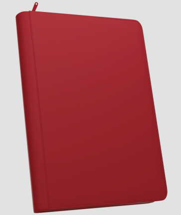 Palms Off Gaming - STEALTH 9 Pocket SIDE LOADER Zip Trading Card Binder - RED