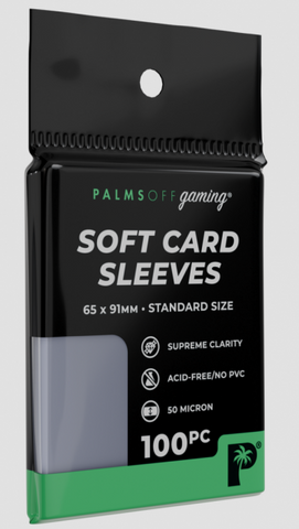 Palms Off Gaming - Soft Sleeves - 100pc (Standard Size)
