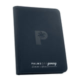 Palms Off Gaming Collector's Series 9 Pocket Zip Trading Card Binder - NAVY