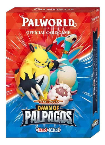 Palworld OFFICIAL CARD GAME TD01 Dawn of Palpagos Trial Deck Red Blue (Release Date 30 Jul 2026)