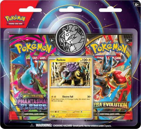 Pokemon TCG 2-Pack Blister Raikou (Release Date 20 Feb 2026)