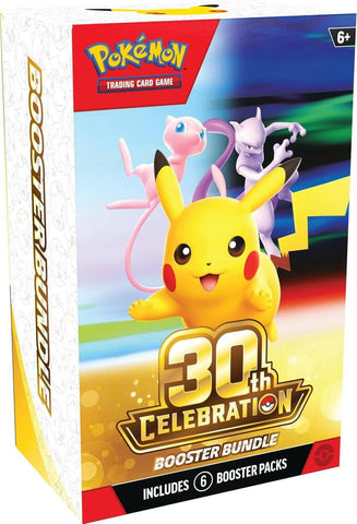 Pokemon TCG 30th Celebration Booster Bundle (Release Date 2 Oct 2026)