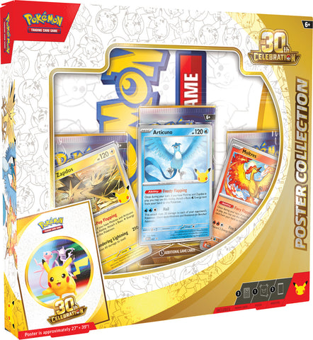 Pokémon TCG 30th Celebration Poster Collection (Release Date 16 Sep 2026)