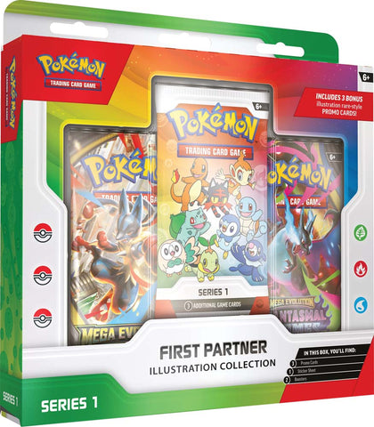 Pokémon TCG First Partner Illustration Collection-Series 1 (Release Date 20 Mar 2026)