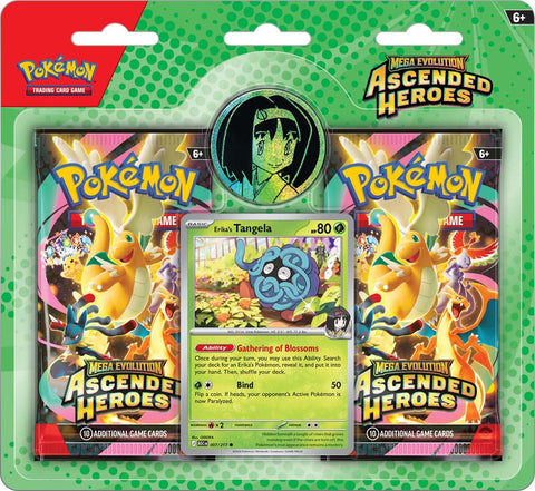 Pokémon TCG Mega Evolution Ascended Heroes Collection-Erika’s Tangela (Release Date 20 Feb 2026)