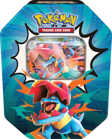 Pokémon TCG Mega Evolution Ascended Heroes Tin-Mega Feraligatr ex (Release Date 4 Sep 2026)