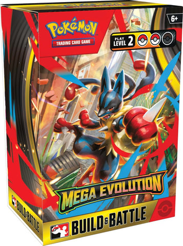Pokémon TCG: Mega Evolution Build & Battle Box (Release Date 24 Oct 2025)