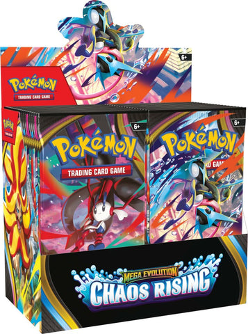 Pokémon TCG Mega Evolution Chaos Rising Booster Box (Release Date 22 May 2026)