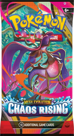Pokémon TCG Mega Evolution Chaos Rising Booster Pack (Release Date 22 May 2026)