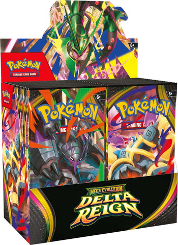 Pokémon TCG Mega Evolution Delta Reign Booster Box (Early Release Date 2 Nov 2026)