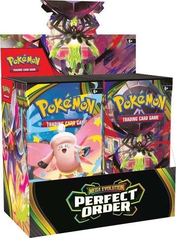Pokémon TCG Mega Evolution Perfect Order Booster Box (Release Date 27 Mar 2026)