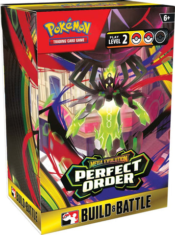 Pokémon TCG Mega Evolution Perfect Order Build & Battle Box (Release Date 10 Apr 2026)