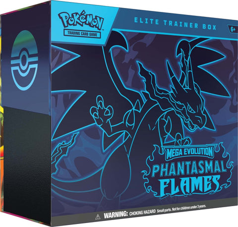 Pokemon TCG Mega Evolution Phantasmal Flames Elite Trainer Box (Release Date 21 Nov 2025)