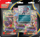Pokemon TCG Mega Evolution Phantasmal Flames Three Booster Blister (Release Date 14 Nov 2025)