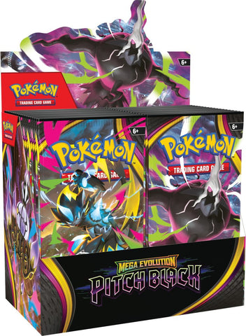 Pokémon TCG Mega Evolution Pitch Black Booster Box (Early Release Date 13 July 2026)