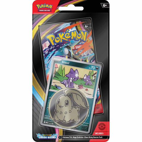 Pokemon TCG Mega Evolutions Chaos Rising Checklane Blister