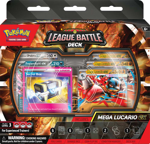 Pokemon TCG Mega Lucario ex League Battle Deck (Release Date 22 May 2026)
