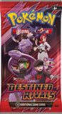 Pokémon TCG Scarlet & Violet Destined Rivals Booster Pack (Release Date 30 May 2025)