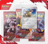 Pokemon TCG Scarlet & Violet Destined Rivals Three booster blister (Release Date 30 May 2025)