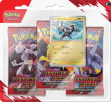 Pokemon TCG Scarlet & Violet Destined Rivals Three booster blister (Release Date 30 May 2025)