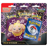 Pokemon TCG Scarlet & Violet Paldean Fates Tech Sticker Blister (Release Date 2 Feb 2024)