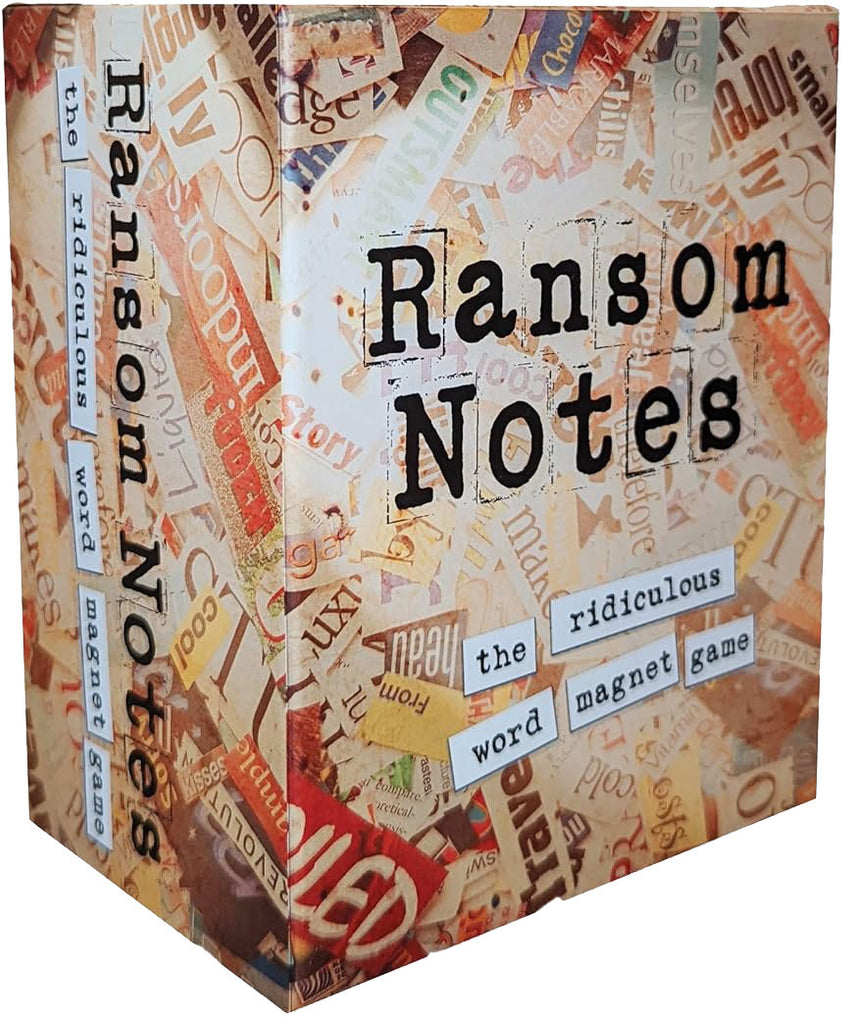 Ransom Notes The Ridiculous Word Magnet – The Games Corner