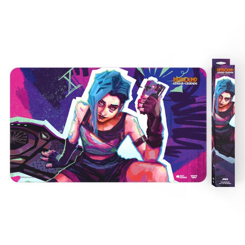 Riftbound League of Legends TCG Origins Jinx Playmat