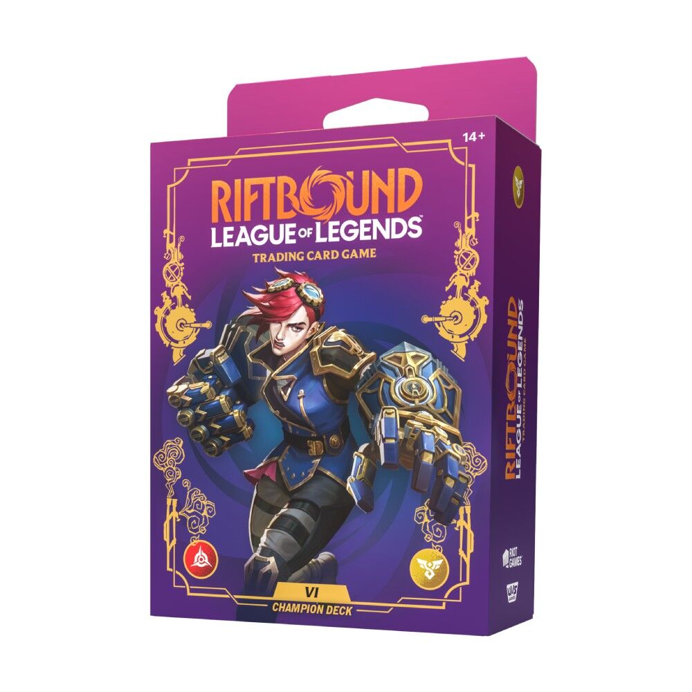 Riftbound League of Legends TCG Unleashed Champion Deck Vi (Release Da ...