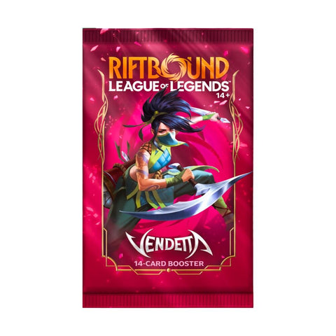 Riftbound League of Legends TCG Vendetta Booster Pack (Release Date 31 Jul 2026)
