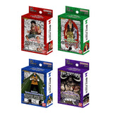 One Piece Card Game Starter Decks Super Pre-Release Version Set of 4