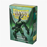Sleeves - Dragon Shield Japanese - Box 60 - Dual Matte Metallic Green (Power)