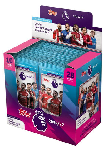 Topps Flagship Premier League 2026-2027 Trading Cards Booster Box
