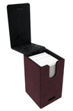 ULTRA PRO DECK BOX Alcove Tower Suede- Ruby